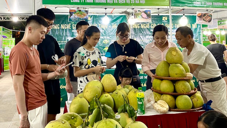 Trái cây là sản phẩm được người tiêu dùng Thủ đô tiêu dùng với số lượng lớn.