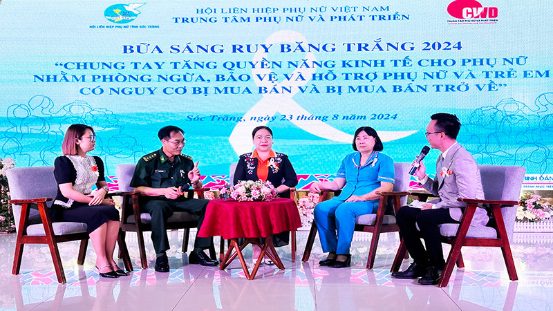 Tọa đàm chia sẻ kinh nghiệm trong hoạt động chống mua bán phụ nữ và giải pháp giúp đỡ phụ nữ yếu thế