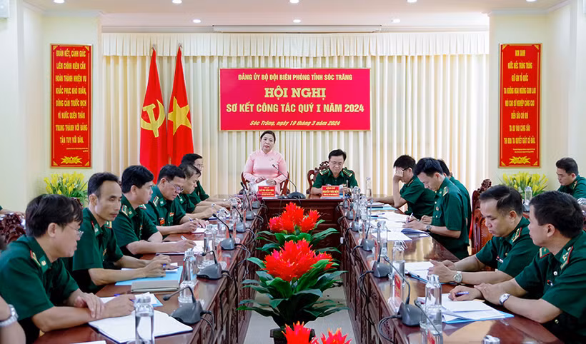 Đồng chí Hồ Thị Cẩm Đào phát biểu chỉ đạo tại Hội nghị.