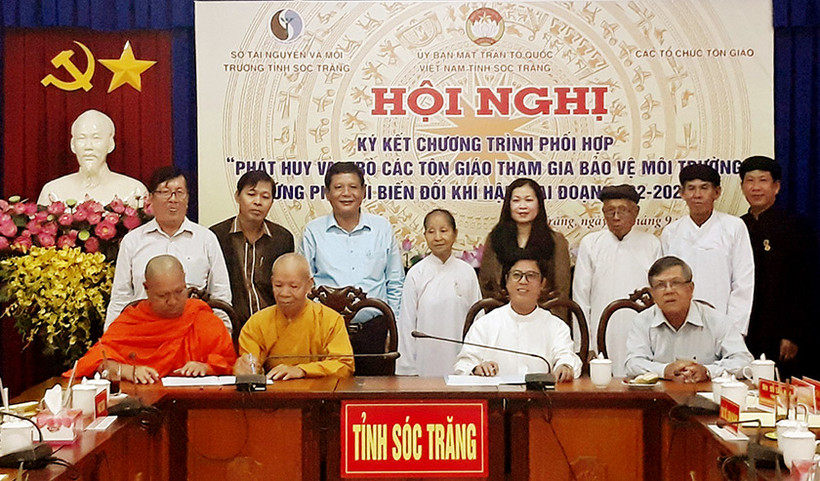 Sóc Trăng: Các tôn giáo tích cực tham gia bảo vệ môi trường