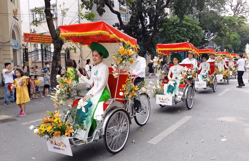 Lễ hội Du lịch là dịp quảng bá những nét đẹp văn hóa Thủ đô nhằm thu hút du khách.