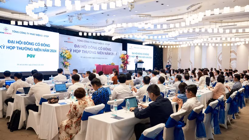 Toàn cảnh Kỳ họp thường niên Đại hội đồng cổ đông PGV năm 2024.