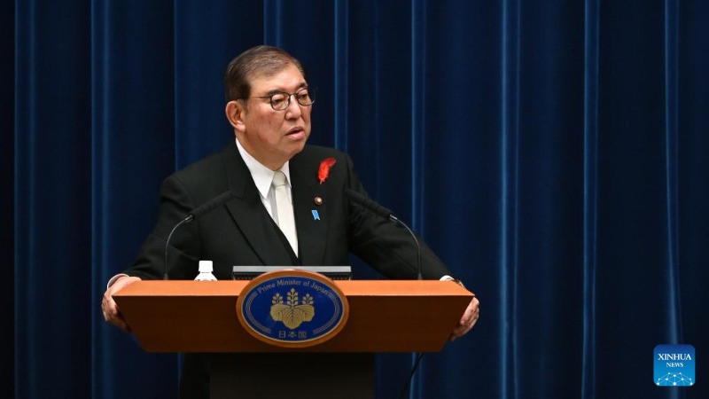 Thủ tướng Nhật Bản Ishiba Shigeru. (Ảnh: Xinhua) 