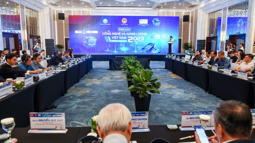 Quang cảnh Diễn đàn Công nghệ và Năng lượng năm 2023. (Ảnh: THÀNH ĐẠT)