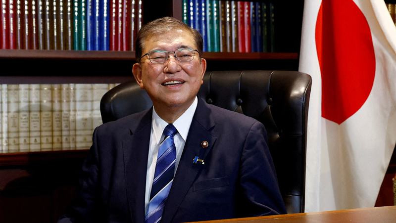 Tân Thủ tướng Nhật Bản Ishiba Shigeru. (Ảnh: Reuters)