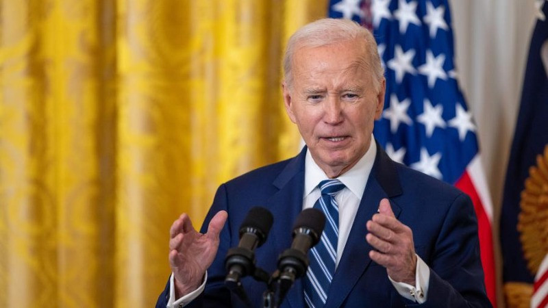 Ông Joe Biden khi còn đương chức Tổng thống Hoa Kỳ. (Ảnh: Xinhua) 