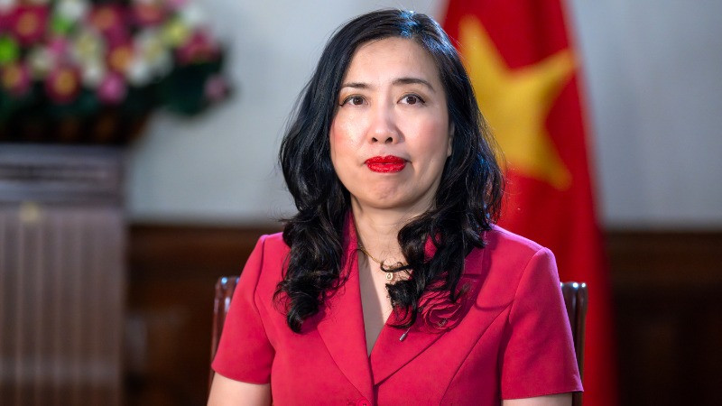 Thứ trưởng Ngoại giao Lê Thị Thu Hằng. (Ảnh: Báo Thế giới và Việt Nam) 