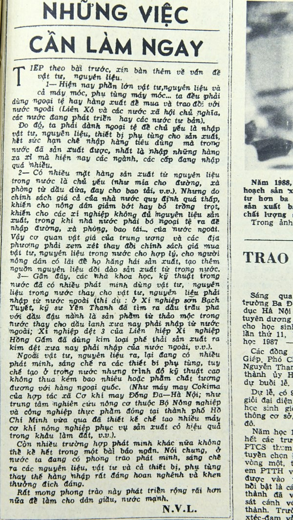 Những việc cần làm ngay (Bài 22)