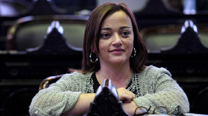 Tân Chủ tịch Hạ viện Argentina, bà Cecilia Moreau. (Ảnh: Télam)