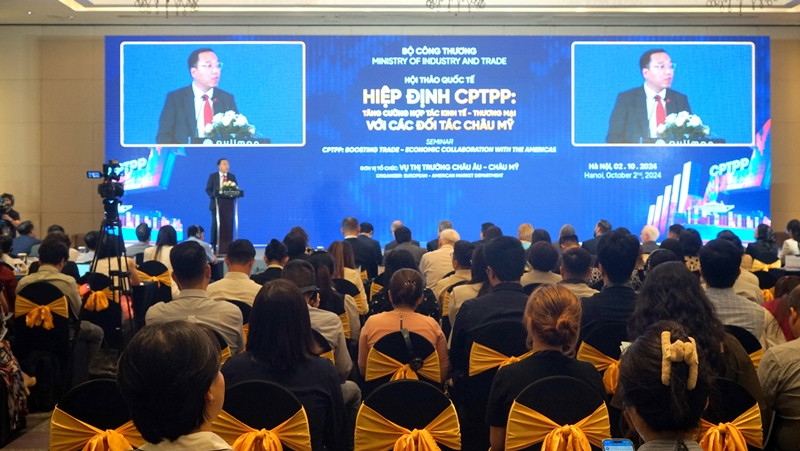 Quang cảnh hội thảo. (Ảnh: TRUNG HƯNG)