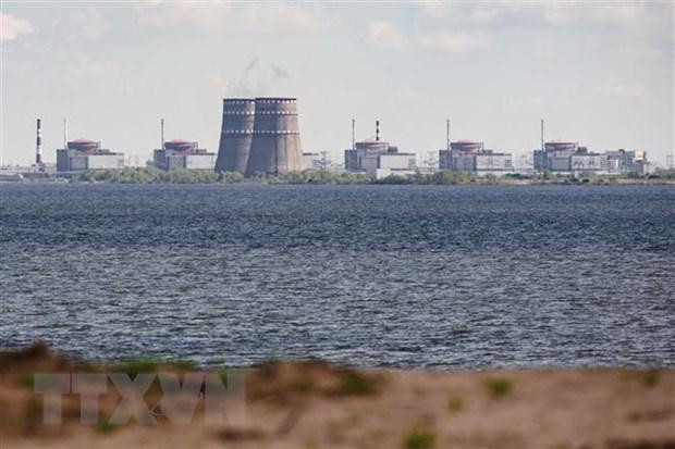 Toàn cảnh nhà máy điện hạt nhân Zaporizhzhia. (Ảnh: AFP/TTXVN) 
