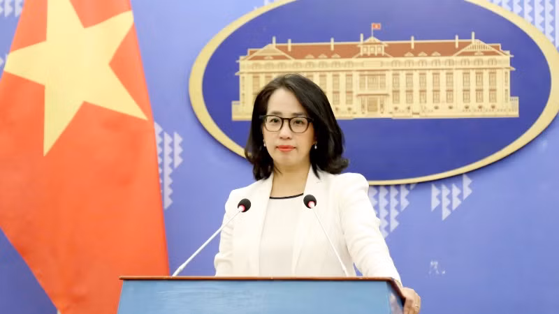 Người phát ngôn Bộ Ngoại giao Việt Nam Phạm Thu Hằng. (Ảnh: Bộ Ngoại giao) 