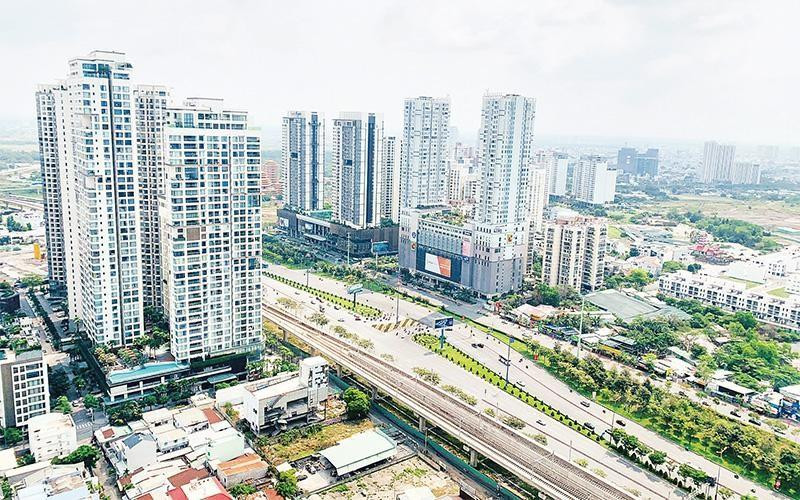 Một góc đô thị thành phố Thủ Ðức, Thành phố Hồ Chí Minh. (Ảnh: VŨ NGUYÊN)