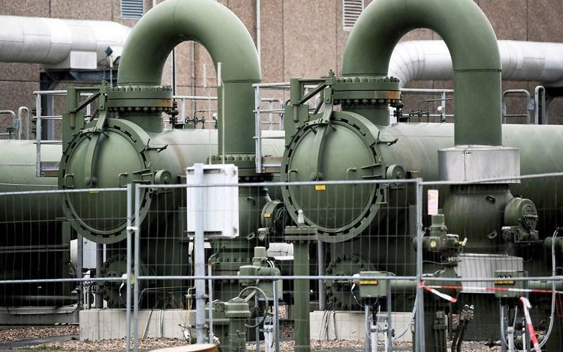 Quang cảnh 1 trạm nén khí ở Embsen, Đức. (Ảnh: REUTERS)