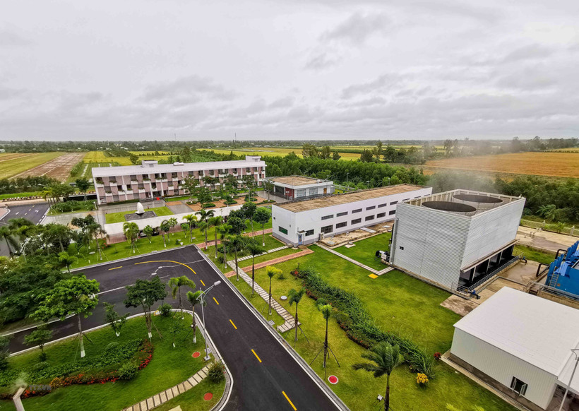 Nhà máy đốt rác phát điện Cần Thơ. (Ảnh: TTXVN)