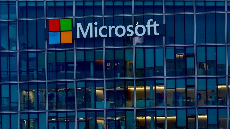 Văn phòng của Microsoft ở Issy-les-Moulineaux, Pháp. (Ảnh: Reuters) 