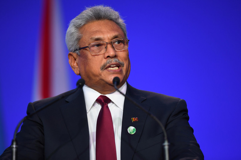 Tổng thống Sri Lanka Gotabaya Rajapaksa. (Ảnh: Reuters)