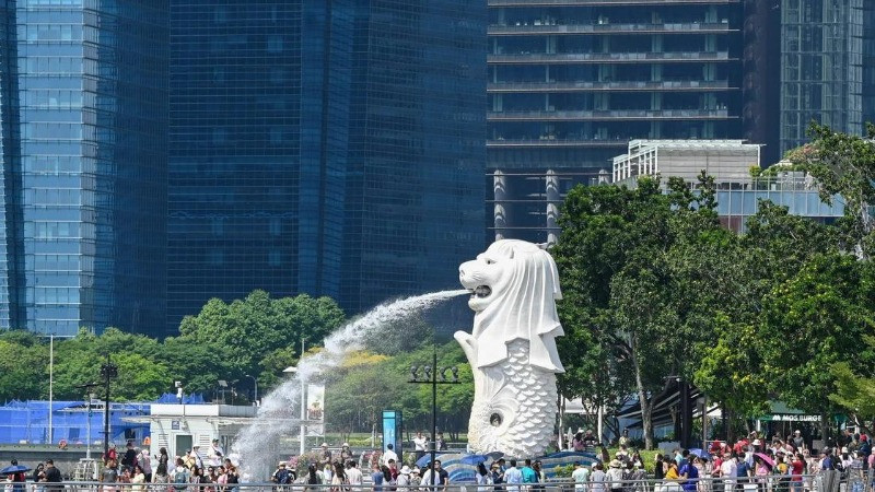 Vịnh Marina ở Singapore. (Ảnh: AFP/TTXVN)