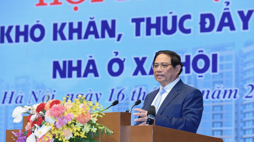 Thủ tướng Phạm Minh Chính phát biểu chỉ đạo hội nghị.