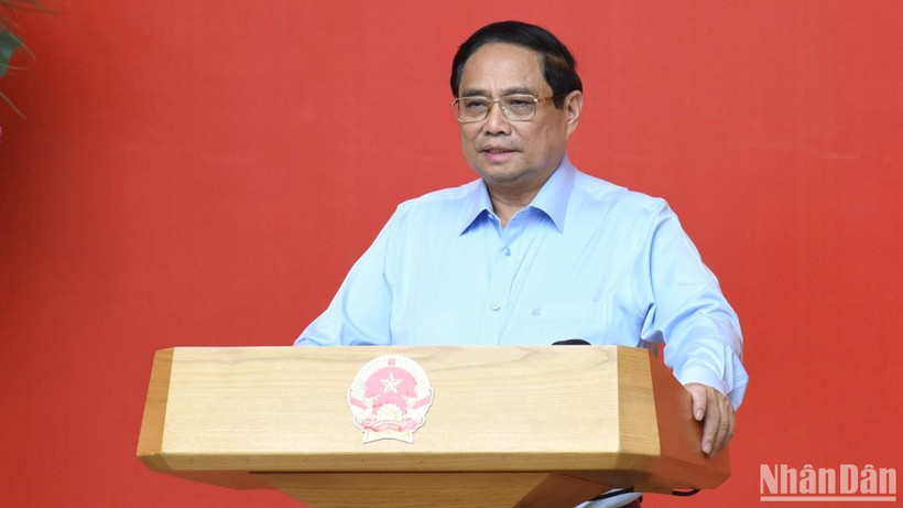 Thủ tướng Chính phủ Phạm Minh Chính. (Ảnh: TRẦN HẢI) 