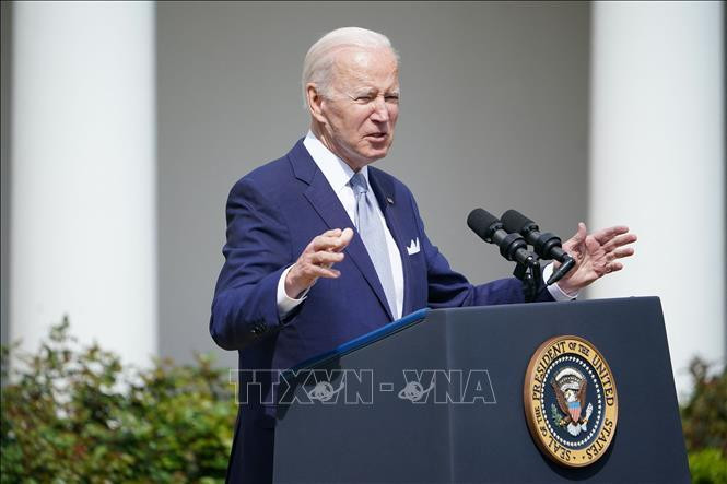 Tổng thống Mỹ Joe Biden. (Ảnh: AFP/TTXVN)