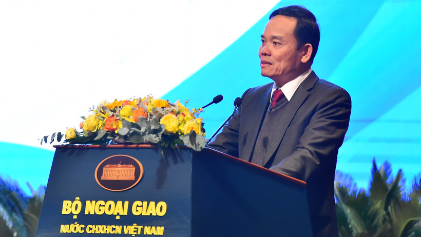 Phó Thủ tướng Chính phủ Trần Lưu Quang phát biểu chỉ đạo phiên họp. (Ảnh: THỦY NGUYÊN) 