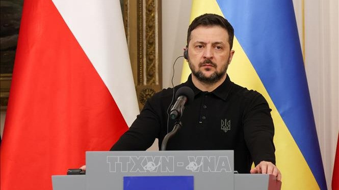 Tổng thống Ukraine Volodymyr Zelensky. (Ảnh tư liệu: PAP/TTXVN)
