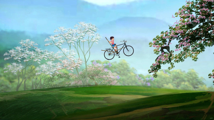 Cảnh trong bộ phim cắt giấy "Chiếc xe thồ Điện Biên", dự kiến công chiếu vào đầu tháng 5/2024. Nguồn: Hãng phim Hoạt hình Việt Nam