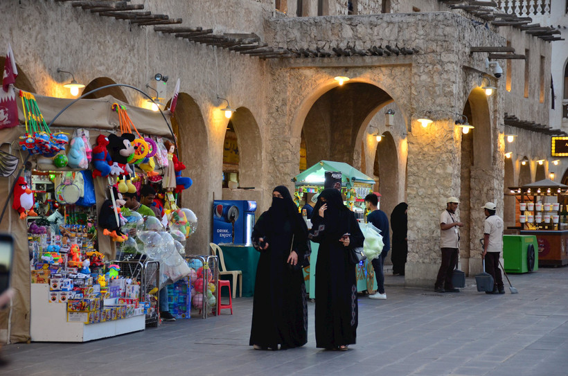 Chợ cổ Souq Waqif. Ảnh: Giang Nguyễn