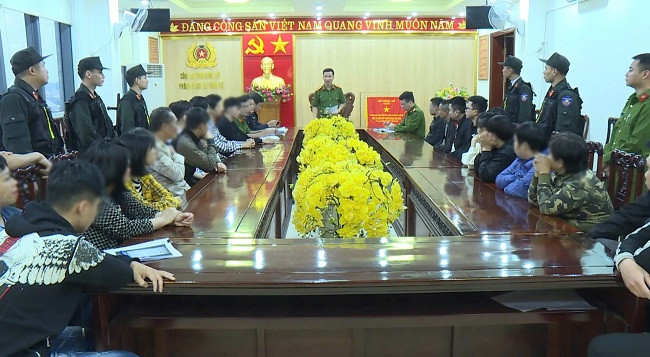Các đối tượng trong chuyên án bị triệu tập, bắt giữ.