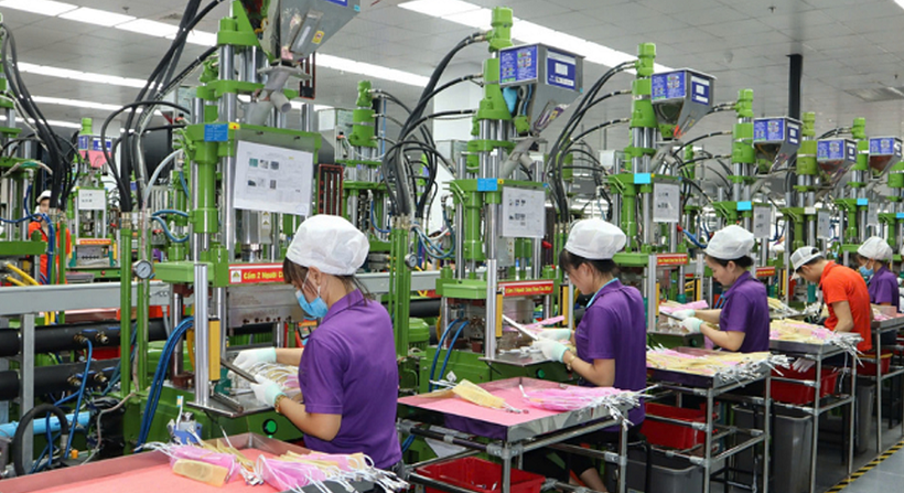 Các doanh nghiệp FDI ở Nghệ An thu hút ngày một nhiều lao động chất lượng cao.