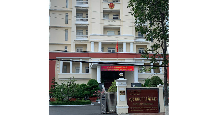 Trụ sở Cục thuế Cần Thơ.