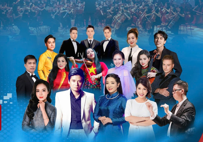 Chương trình có sự tham gia của nhiều nghệ sĩ nổi tiếng. (Ảnh: BAN TỔ CHỨC).