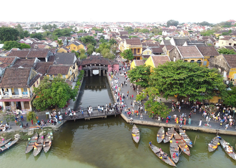 Phố cổ Hội An. (Ảnh: Đình Tăng)