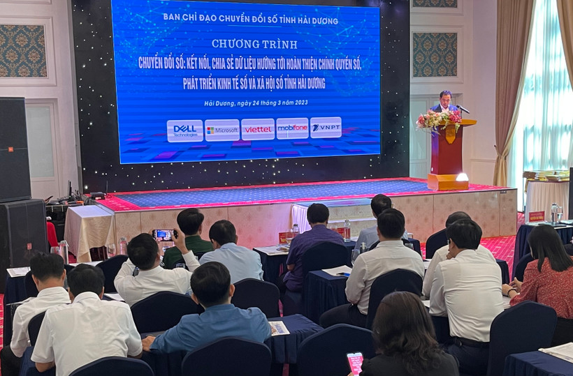 Chương trình Ngày chuyển đổi số ở Hải Dương.
