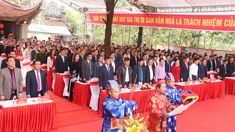 Lễ cung tuyên văn tế tri ân nhà giáo Chu Văn An.