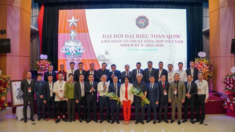 Ban Chấp hành Liên đoàn MMA Việt Nam nhiệm kỳ 2025-2030.