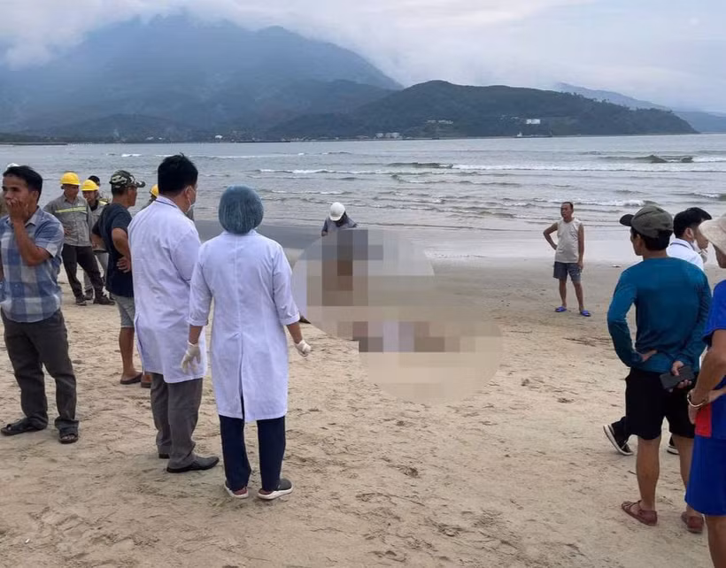 Hiện trường nơi phát hiện thi thể hai trẻ em.