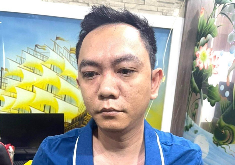 Đối tượng Nguyễn Hữu Thạnh. (Ảnh: Công an cung cấp)