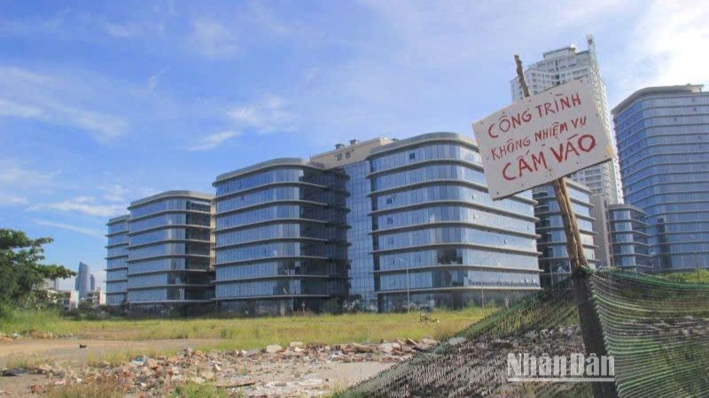 Một góc Công viên phần mềm số 2 Đà Nẵng. (Ảnh: ANH ĐÀO)