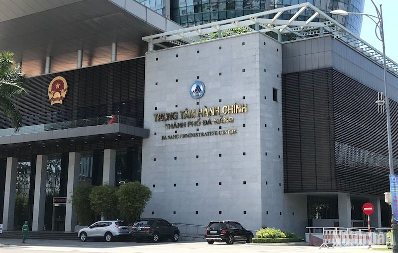 Trung tâm hành chính thành phố Đà Nẵng. (Ảnh: ANH ĐÀO)