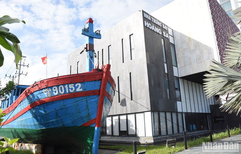 Nhà trưng bày Hoàng Sa - địa chỉ đỏ trong lòng Đà Nẵng. 