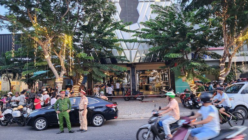 Hiện trường vụ việc. (Ảnh: Công an cung cấp)