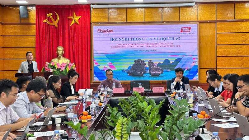 Toàn cảnh hội nghị thông tin hội thảo.