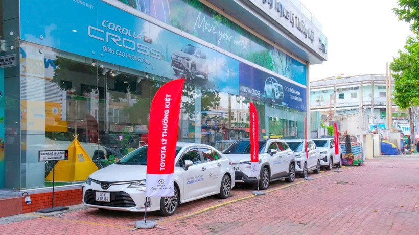 Trụ sở chính của Toyota Lý Thường Kiệt tại quận Tân Bình – Thành phố Hồ Chí Minh. 