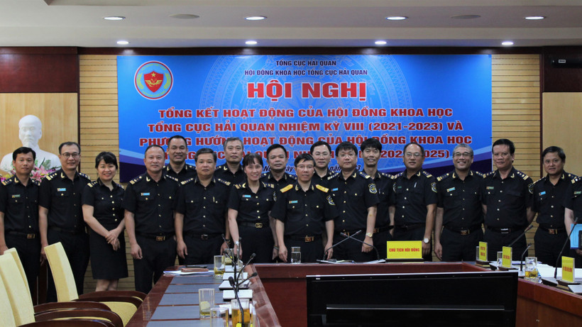Thành viên hội đồng khoa học Tổng cục Hải quan. (Ảnh Viện Nghiên cứu Hải quan cung cấp)