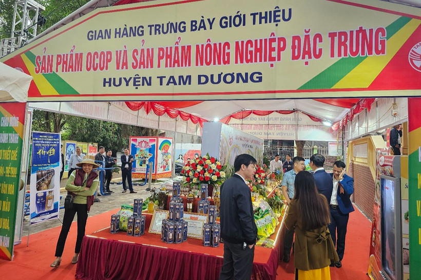 Nhiều sản phẩm của nông dân Tam Dương đạt chứng nhận sản phẩm OCOP.