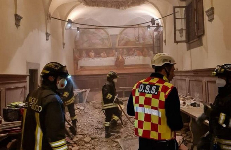 Italia: Sập nhà khi đang tổ chức đám cưới khiến 30 người bị thương