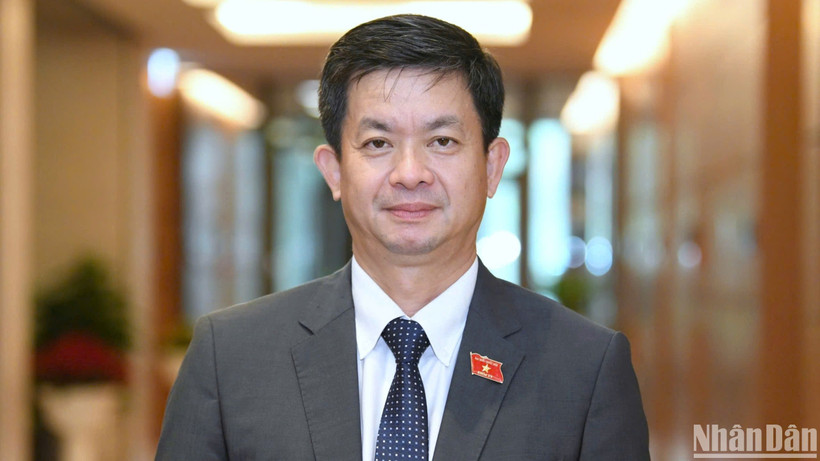 Ủy viên Ủy ban Thường vụ Quốc hội, Tổng Thư ký Quốc hội Lê Quang Tùng. (Ảnh: DUY LINH)