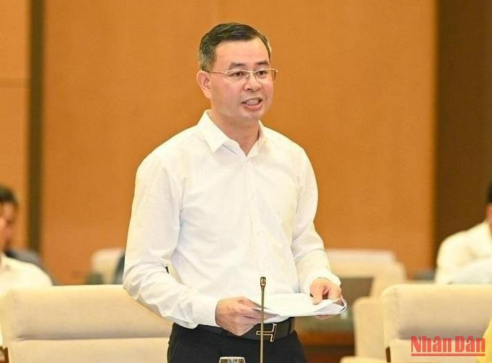 Phó Tổng Kiểm toán Nhà nước Ngô Văn Tuấn. (Ảnh: DUY LINH)